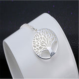 Fashion Silver/Gold Tree Of Life Pendant Necklace