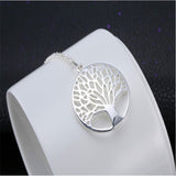 Fashion Silver/Gold Tree Of Life Pendant Necklace