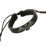 Leather Bracelet Unisex Hand Woven